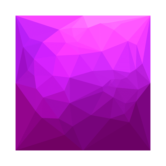 Byzantine Purple Abstract Low Polygon Background by retrovectors