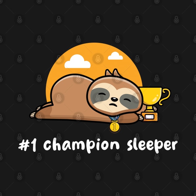 #1 Champion Sleeper on dark colors by Messy Nessie