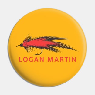 Lagan Martin • Fly Fishing Pin