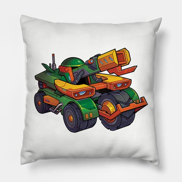 Micro Bots - Brains Pillow by Prometheus Game Labs