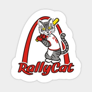 St. Louis Rally Cat T-Shirt Magnet