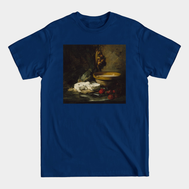 Discover Still Life with Cheese by Antoine Vollon - Cheese - T-Shirt