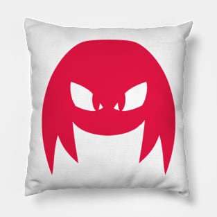 Knuckles head logo Pillow