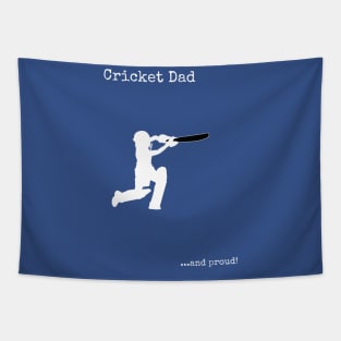 Cricket Dad Tapestry