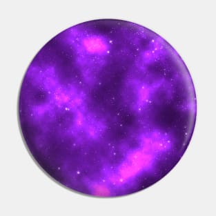 Dark Purple Space Dust Pin