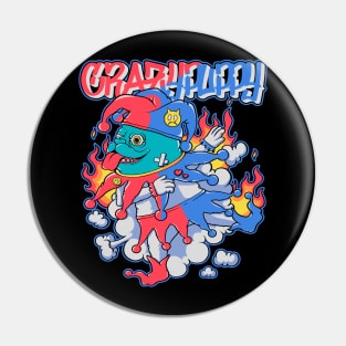 Crazy puppy Pin