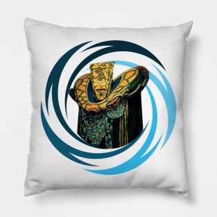 The Ambassador - Vortex - White - Sci-Fi Pillow