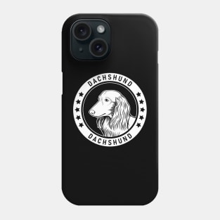 Longhaired Dachshund Fan Gift Phone Case