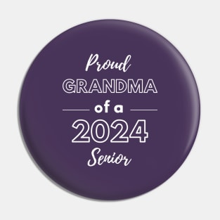 Proud Grandma Of a 2024 Senior Graduation Pin