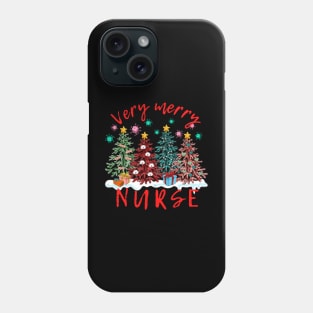 Very Merry Nurse Phone Case