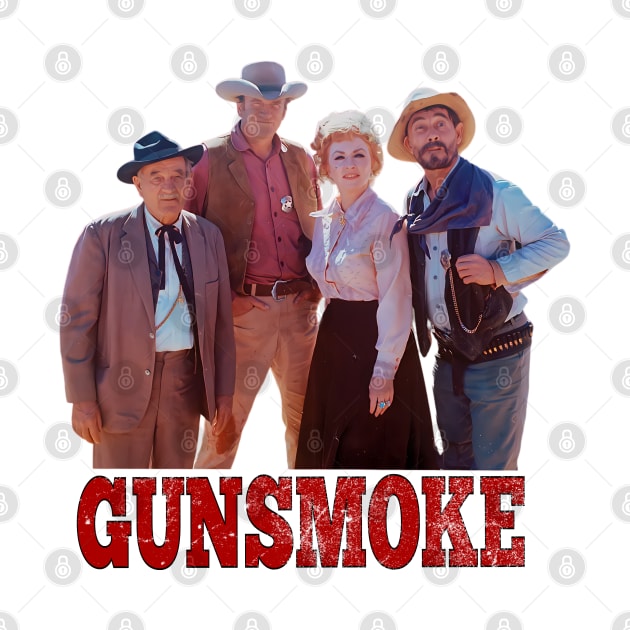 Gunsmoke - Group Shot - Classic Tv Western by wildzerouk