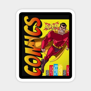 Comics Super Guy Magnet