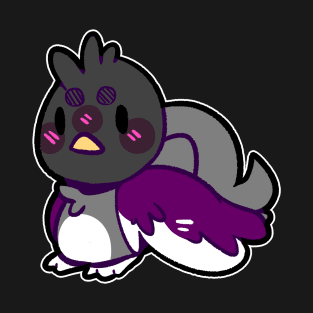 pride birb- Asexual Variant T-Shirt
