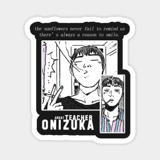 Great Teacher Onizuka ''SUNFLOWER'' V2 Manga Anime Magnet