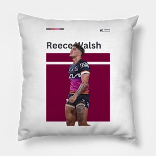 Reece Walsh Brisbane Broncos Pillow