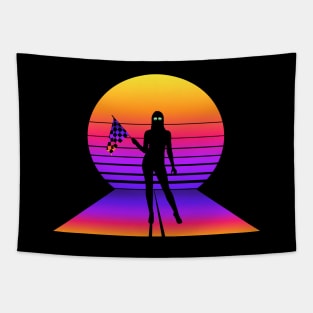 Retro Race Tapestry