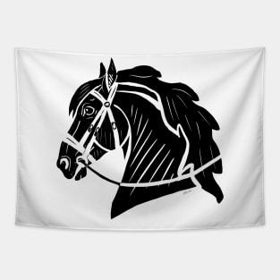 Dark horse Tapestry