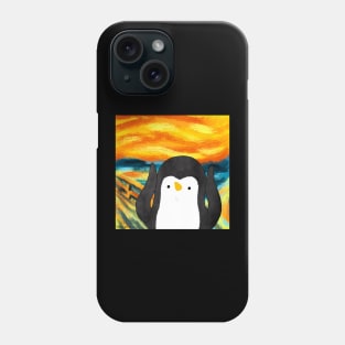 Penguin The Scream Art Series Phone Case