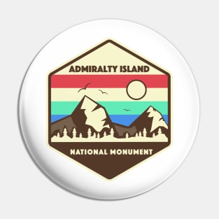 Admiralty Island National Monument Retro Pin