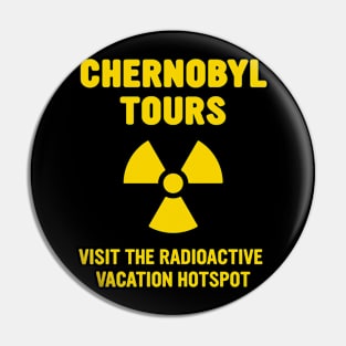 CHERNOBYL TOURS (yellow) Pin