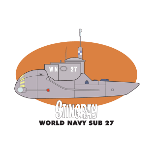 World Navy sub from 'Stingray' T-Shirt