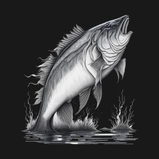 Largemouth Bass Fishing T-Shirt