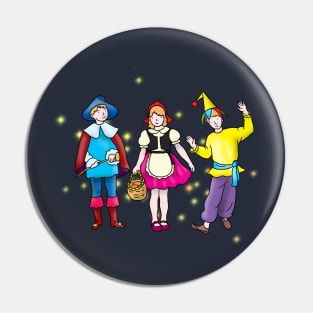 children in carnival costumes Pin