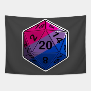 Bi Pride d20 Tapestry