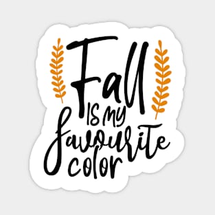 Fall Is My Favorite Color Magnet