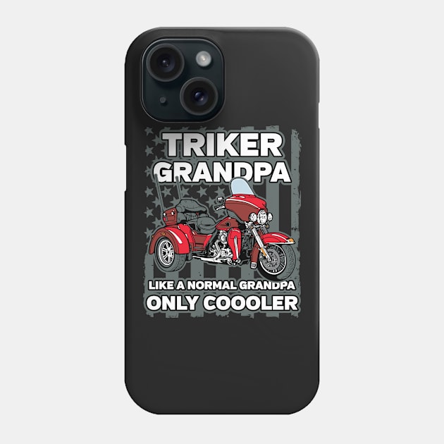 Triker Grandpa Phone Case by RadStar