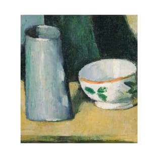 Bowl and Milk Jug by Paul Cezanne T-Shirt