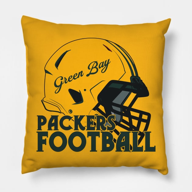 Green Bay Packers Pillow by CovpaTees