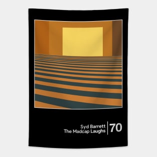 Syd Barrett - The Madcap Laughs / Minimalist Graphic Design Tapestry