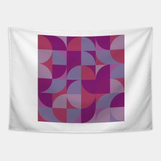 Modern Geometric (Plum) Tapestry