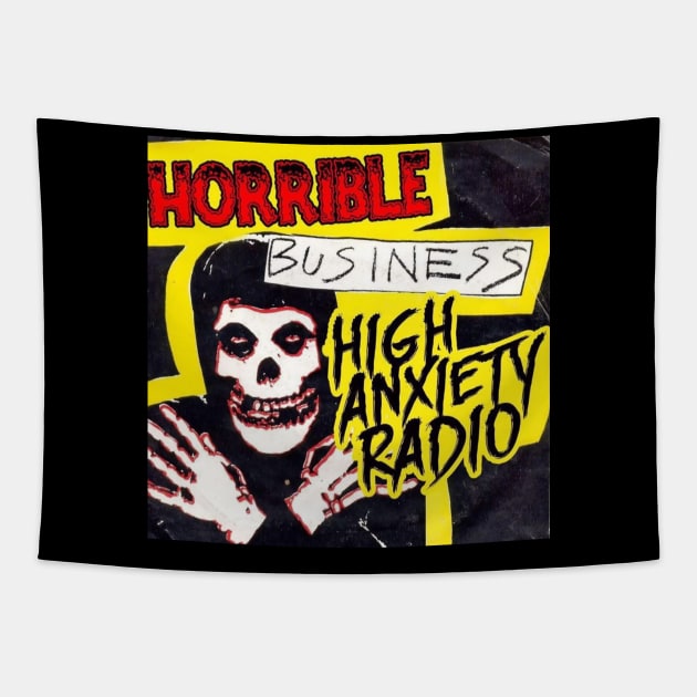 High Anxiety Shirt 2 Tapestry by Code Zero Radio