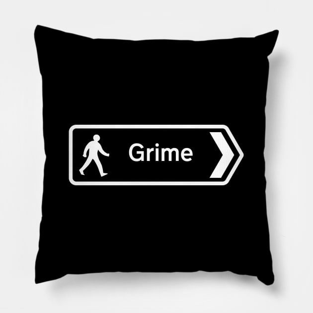 Grime Pillow by Monographis