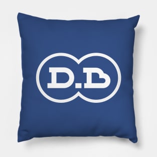 DB Panhard original emblem - white print Pillow