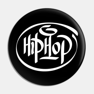 Hip hop tag Pin