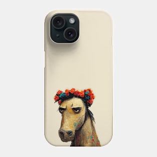 Unhappy Horse Phone Case