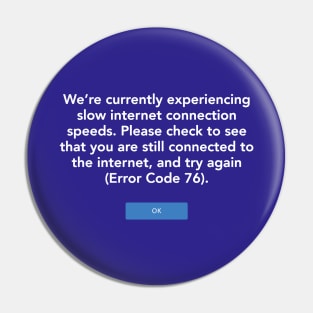 Error Code 76 Pin