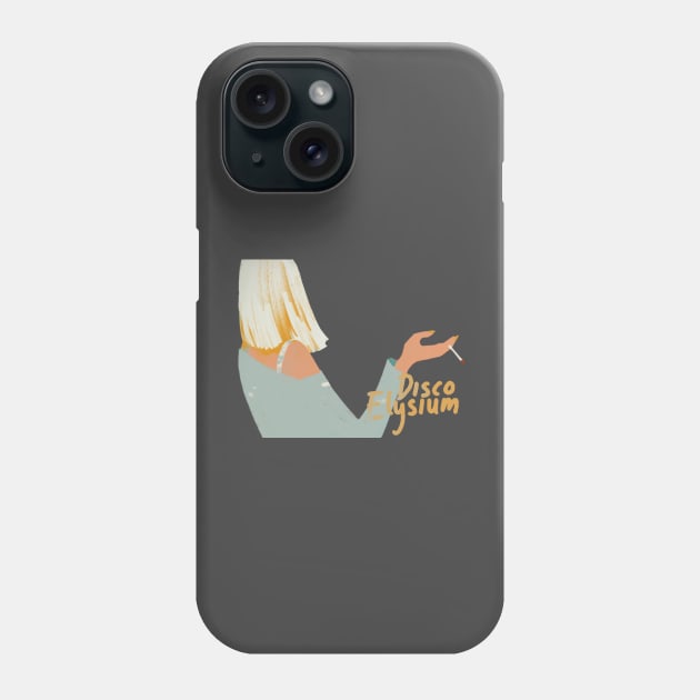 Disco Elysium - Shivers Phone Case by pencilpineart