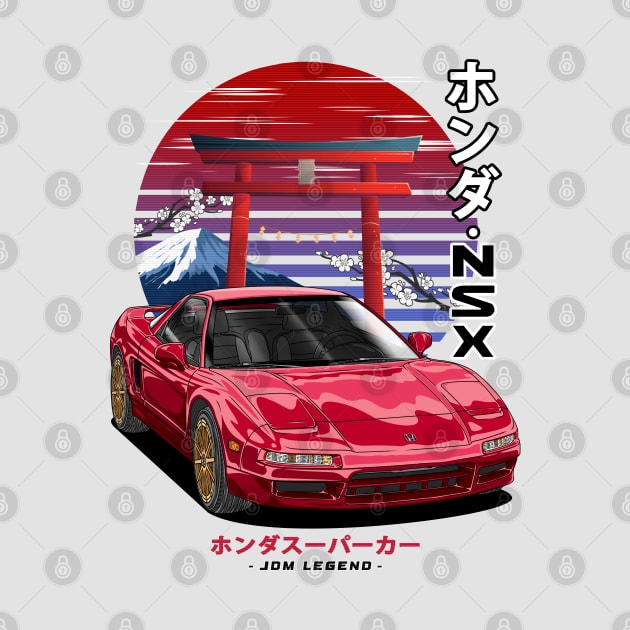 JDM Legend Honda NSX by Guyvit