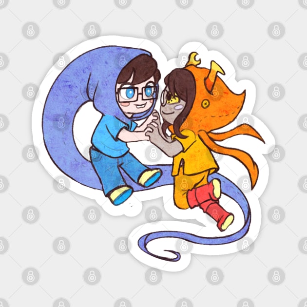 John and Vriska Magnet by MarcyRangel