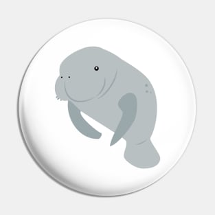 Cute Manatee Pin