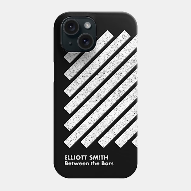 Between The Bars / Elliott Smith / Minimal Graphic Design Artwork Phone Case by saudade