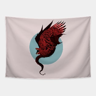 Dragon fire color Tapestry