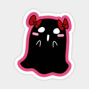 Girly Shadow Ghost Magnet