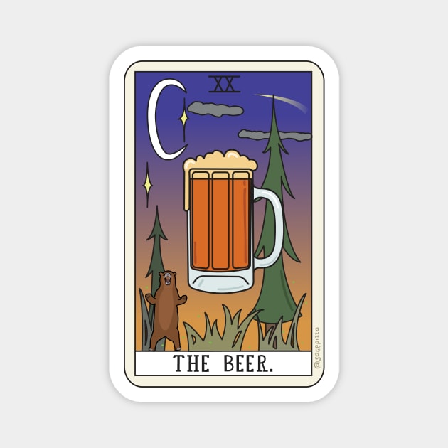 BEER READING Magnet by sagepizza