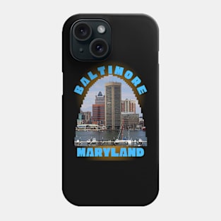 BALTIMORE CITY MARYLAND DESIGN Phone Case