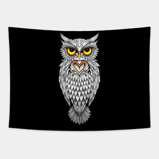 Owl Art Celtic Tapestry